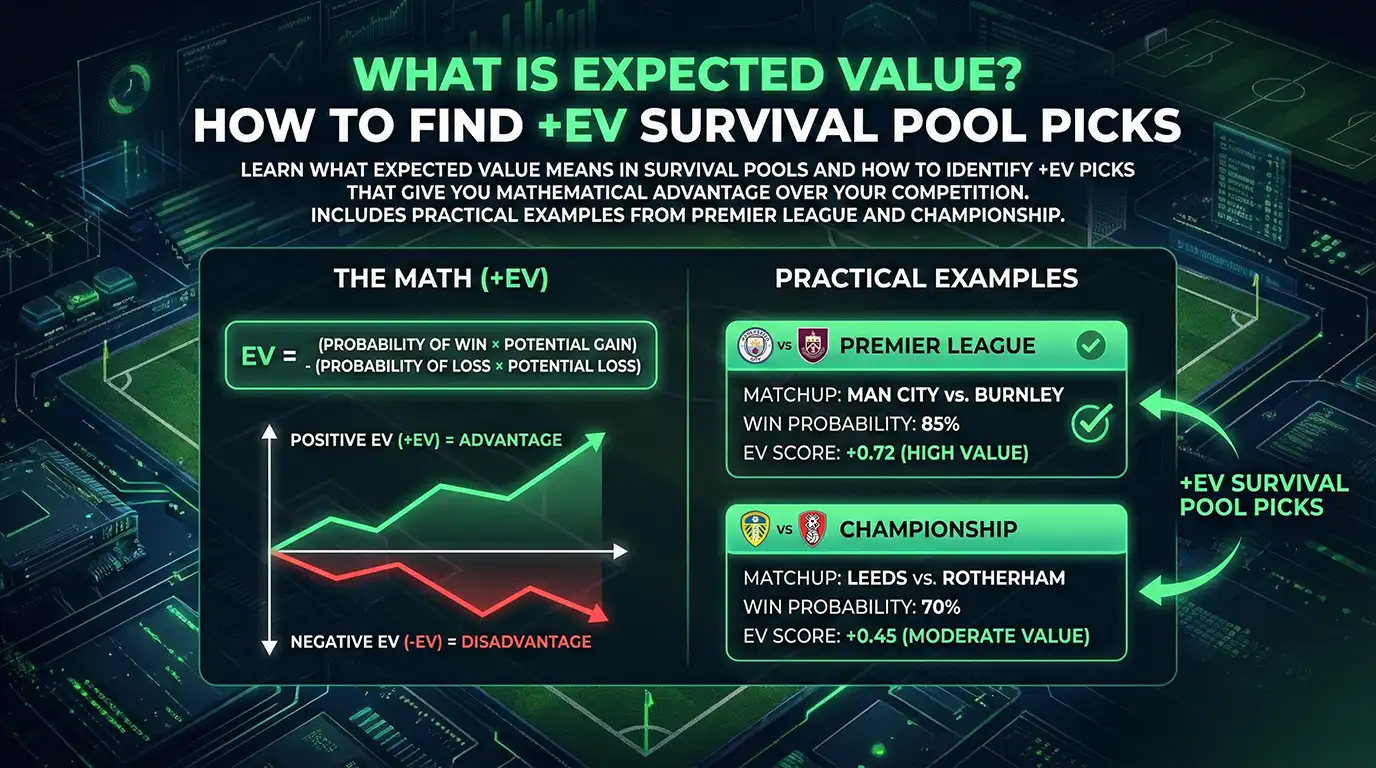What Is Expected Value? How to Find +EV Survival Pool Picks